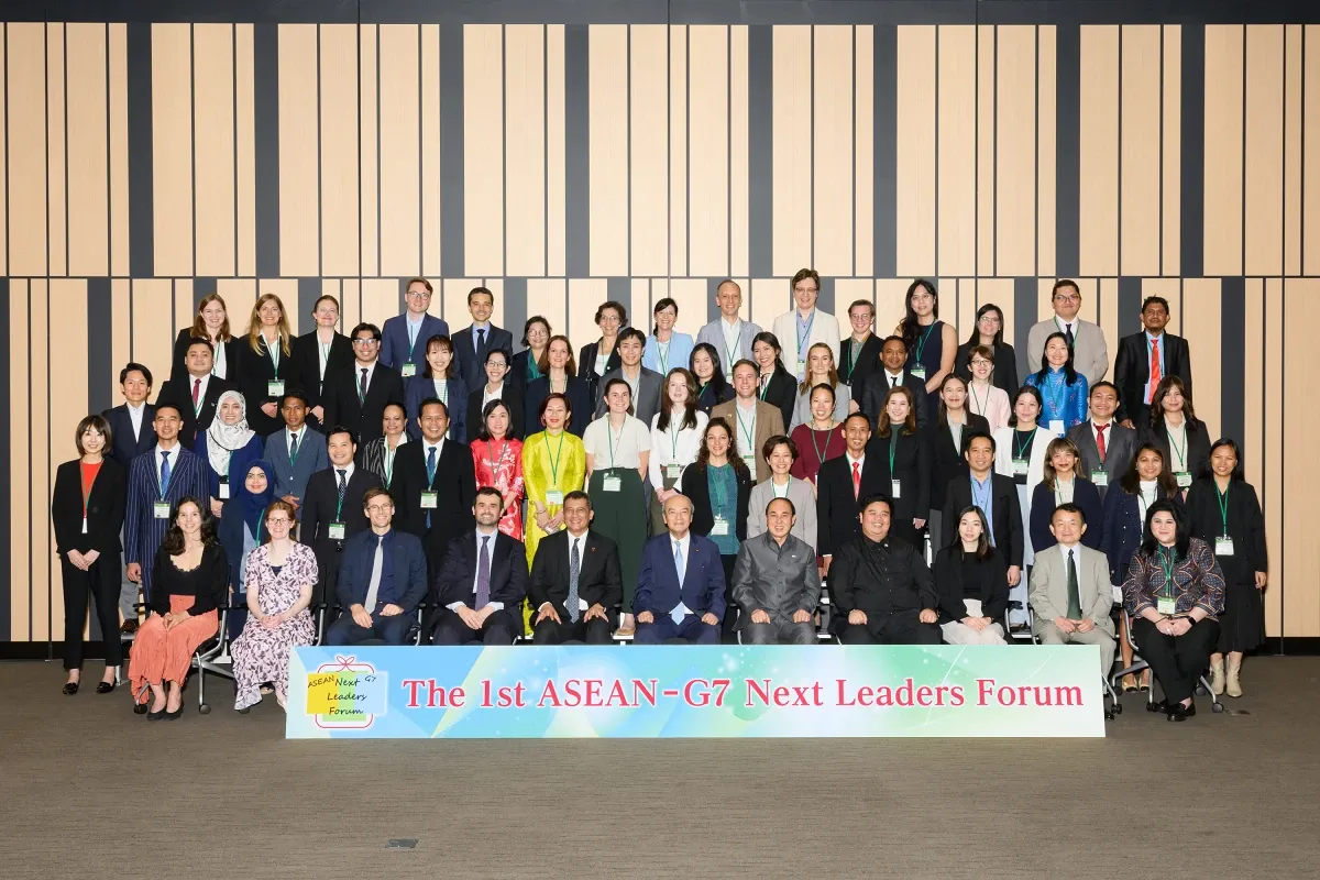 Strengthening Leadership and Cooperation through the First ASEAN–G7 Next Leaders Forum