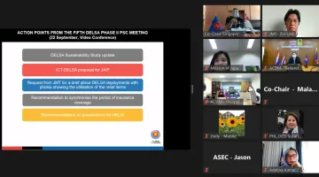 JMT Participates in the 6th Project Steering Committee Meeting for the “Establishment of a Disaster Emergency Logistic System for ASEAN (DELSA) Phase II”