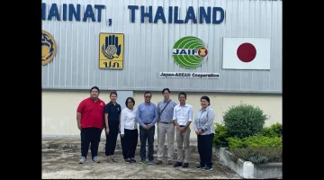 MoJ, JMT Visit the Disaster Emergency Logistics System for ASEAN (DELSA) Satellite Warehouse in Thailand