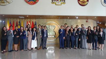AHA Centre Executive Leadership in Emergency and Disaster Management for ASEAN Programme (ACE LEDMP) Participants Visit JMT Office