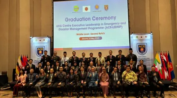 Graduation Ceremony AHA Centre Executive Leadership in Emergency and Disaster Management Programme (ACE LEDMP), Middle Level - Second Batch