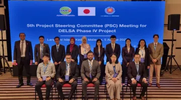 JMT Attends the 5th Project Steering Committee (PSC) Meeting for Disaster Emergency System for ASEAN (DELSA) Phase IV Project