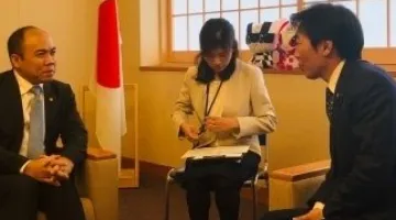 Deputy Secretary-General H.E. Kung Phoak’s Visit to the Ministry of Foreign Affairs of Japan