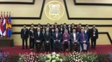 Ambassador Sunaga’s participation to the Graduation Ceremony of ACE Programme