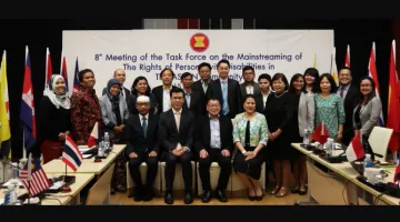 8th Meeting of the Task Force on the Mainstreaming of the Rights of Persons with Disabilities in the ASEAN Community