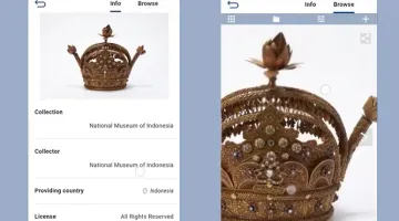 The Crown of the Sultan of Siak Sri Indrapura, a Heritage from Indonesia