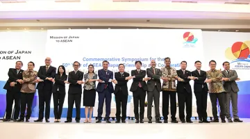 The Commemorative Symposium for the 50th Year of ASEAN-Japan Friendship and Cooperation