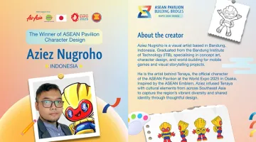 Meet the Winner of ASEAN Pavilion Character Design, Aziez Nugroho