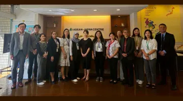 Delegates from the ASEAN Secretariat Visited the ASEAN-Japan Centre