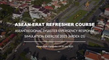 Throwback to the ASEAN-ERAT Refresher Course at ARDEX-25!