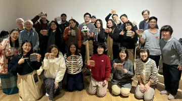 Kyoto Crafts and Bamboo Blind Workshop with Young ASEAN Officials