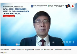 Webinar on Japan-ASEAN Cooperation based on the ASEAN Outlook on the Indo-Pacific