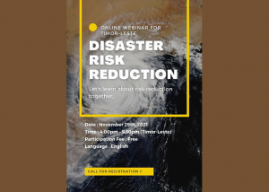 JENESYS Online Webinar for Timor-Leste on Disaster Risk Reduction