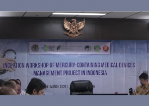 Inception Workshop of Mercury Containing Medical Devices Management Project in Indonesia