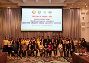 Technical Workshop Biomass for Growth: Potentials and Challenges of Bioenergy in Agricultural Communities and Rural Development in ASEAN Region