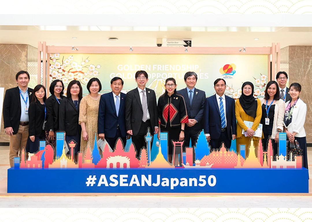 JMT Participation on the Opening Ceremony of the Commemorative Exhibition of the 50th Year of ASEAN-Japan Friendship and Cooperation