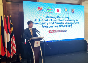 Opening Ceremony of the AHA Centre Executive Leadership in Emergency and Disaster Management for ASEAN Programme (ACE-LEDMP)