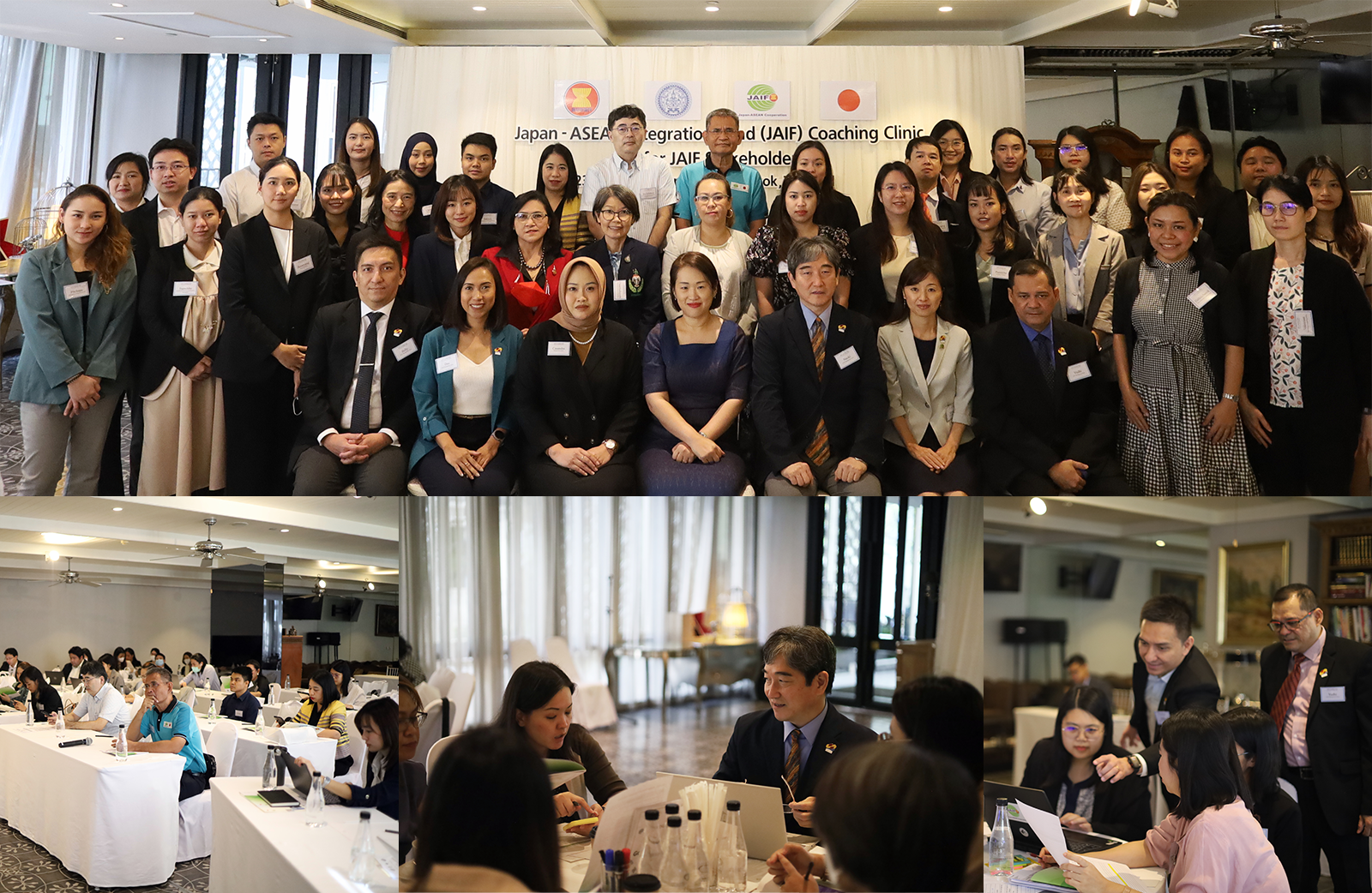 The Ministry of Foreign Affairs of Thailand and the JAIF Management Team Jointly Organise Coaching Clinic for JAIF Stakeholders