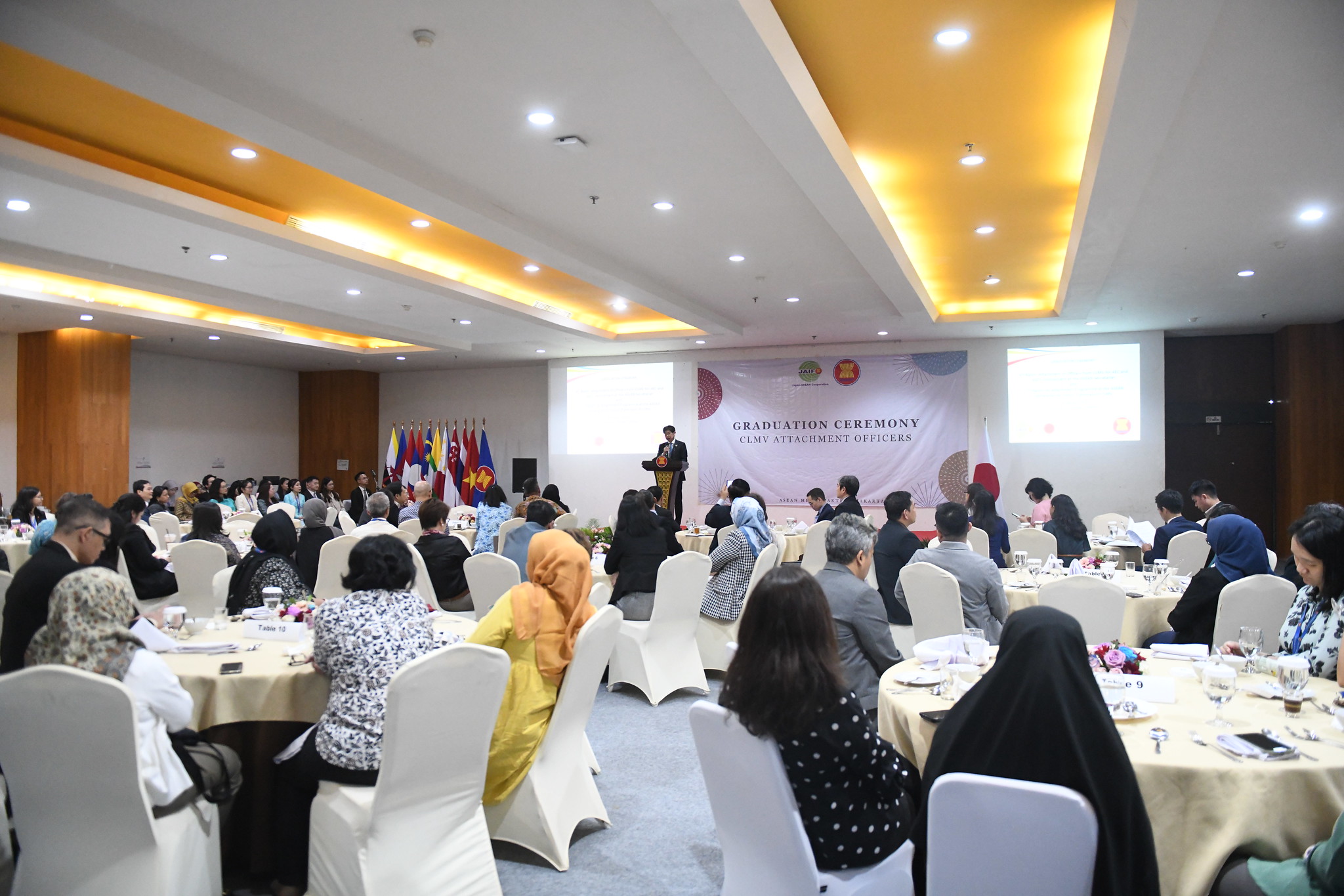 JMT Attends the Graduation Ceremony of Attachment Officers to the ASEAN Secretariat (17th Batch of APSC and 6th Batch of AEC/ASCC)