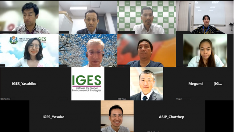 Coordination Meeting with the Institute for Global Environmental Strategies (IGES)