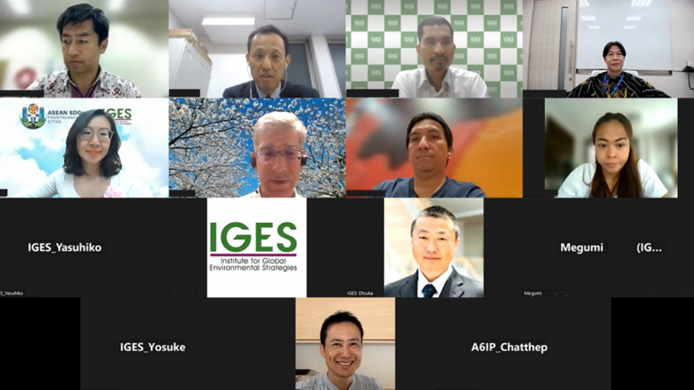 Coordination Meeting with the Institute for Global Environmental Strategies (IGES)