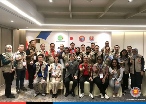 13 ASEAN-ERAT members from ASEAN Member States and AHA Centre for Successfully Completing the Level 2 Course on Rapid Assessment