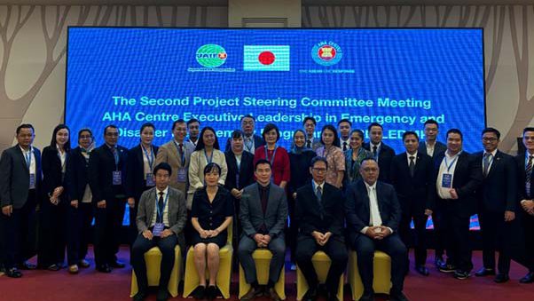 JMT Attends the Second Project Steering Committee (PSC) Meeting of the AHA Centre Executive Leadership in Emergency and Disaster Management Programme (ACE LEDMP)