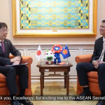 Ambassador Kiya Interviews ASEAN Deputy Secretary General on Expo 2025 Osaka, Kansai, Japan