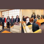 Courtesy Call on Parliamentary Vice-Minister MATSUMOTO by Participants of ASEAN Human Educational Development Scholarship Partners (AHEAD50)